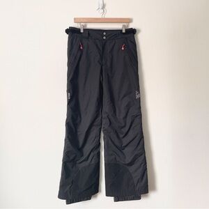 MOUNTAIN HARDWEAR Black Insulated Ski Snowboard Pant Winter Dry.Q® Core